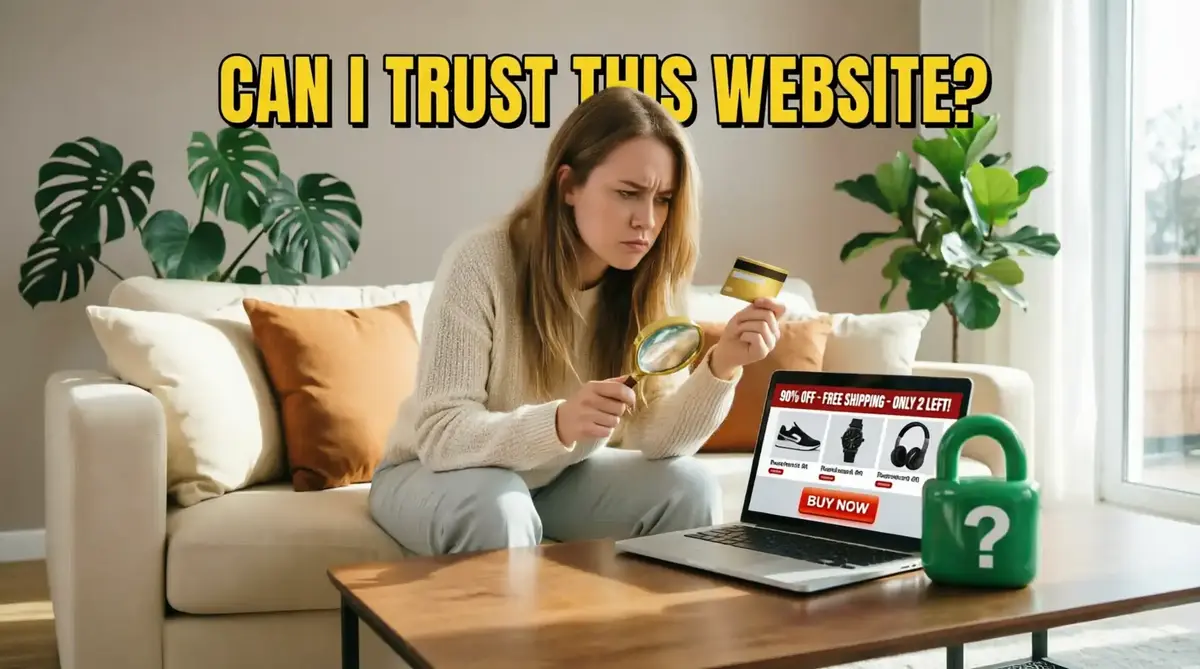 Illustration for Can I Trust This Website? — how to check a website before you buy
